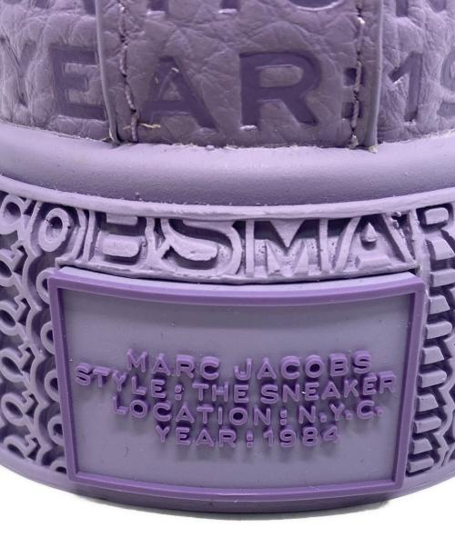 Marc by Marc Jacobs（マークバイマークジェイコブス）Marc by Marc Jacobs (マークバイマークジェイコブス) ザ レザー スニーカー パープル サイズ:37の古着・服飾アイテム