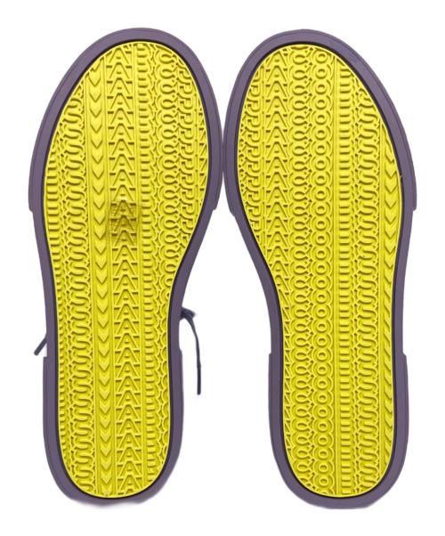 Marc by Marc Jacobs（マークバイマークジェイコブス）Marc by Marc Jacobs (マークバイマークジェイコブス) ザ レザー スニーカー パープル サイズ:37の古着・服飾アイテム