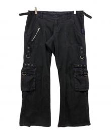 TRIPP NYC（トリップニューヨークシティー）の古着「ギミックカーゴパンツ」｜ブラック
