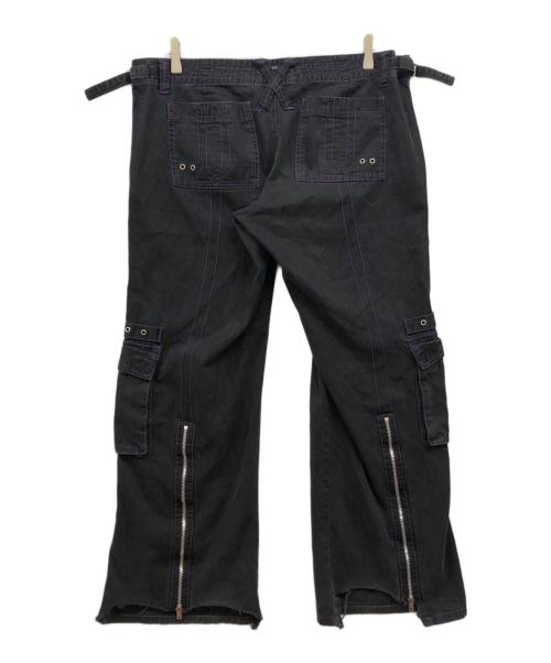 TRIPP NYC（トリップニューヨークシティー）TRIPP NYC (トリップニューヨークシティー) ギミックカーゴパンツ ブラック サイズ:13の古着・服飾アイテム