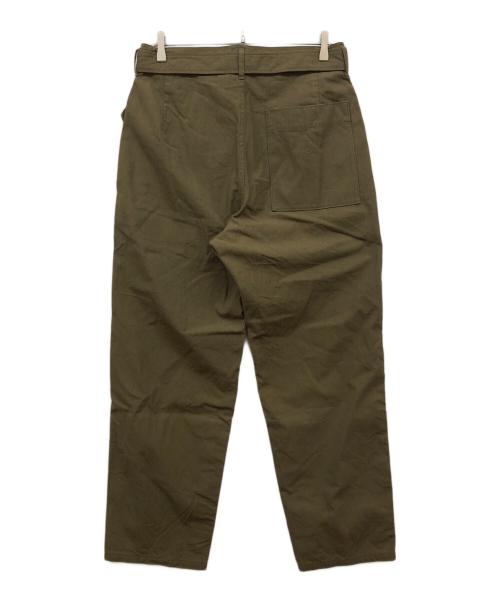 PHIGVEL MAKERS（フィグベルマーカーズ）PHIGVEL MAKERS (フィグベルマーカーズ) ベルテッドパンツ カーキ サイズ:2の古着・服飾アイテム