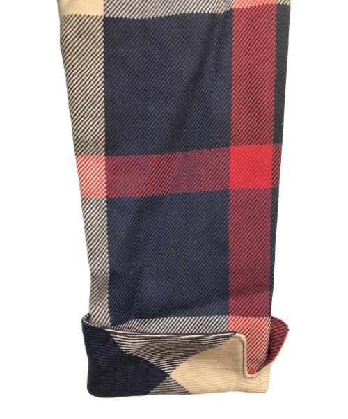 BLUE LABEL CRESTBRIDGE（ブルーレーベルクレストブリッジ）BLUE LABEL CRESTBRIDGE (ブルーレーベルクレストブリッジ) チェックワンピース ネイビー サイズ:36の古着・服飾アイテム