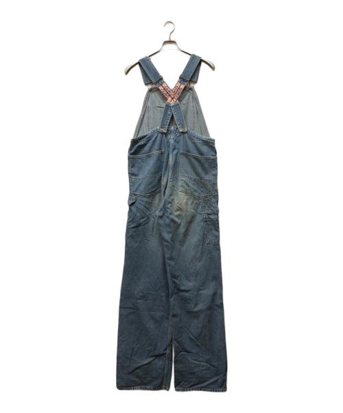 CarHartt（カーハート）CarHartt (カーハート) 復刻デニムオーバーオール ブルー サイズ:W86 H106(34)の古着・服飾アイテム