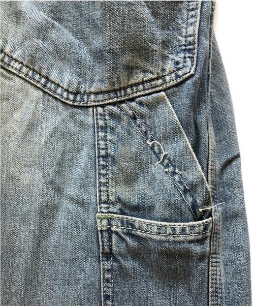 CarHartt（カーハート）CarHartt (カーハート) 復刻デニムオーバーオール ブルー サイズ:W86 H106(34)の古着・服飾アイテム
