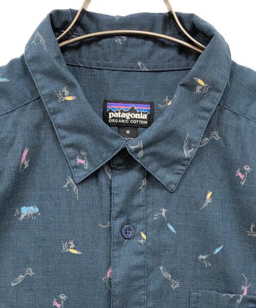 Patagonia（パタゴニア）Patagonia (パタゴニア) ゴートゥシャツ ブルー サイズ:Mの古着・服飾アイテム
