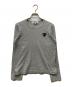 PLAY COMME des GARCONS（プレイコムデギャルソン）の古着「ハートパッチ ロングスリーブカットソー」｜グレー