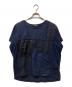 pas de calais（パドカレ）の古着「パッチワークTシャツ」｜ネイビー
