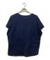 pas de calais (パドカレ) パッチワークTシャツ ネイビー サイズ:36：5000円