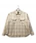 PENDLETON（ペンドルトン）の古着「ハーフジップオンブレシャツ」｜アイボリー