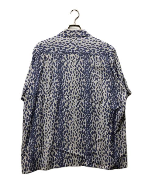WACKO MARIA（ワコマリア）WACKO MARIA (ワコマリア) 23SSレオパード半袖シャツ ブルー サイズ:Lの古着・服飾アイテム