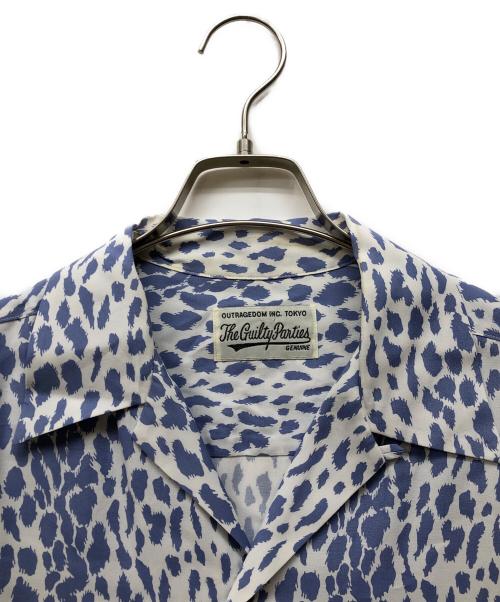 WACKO MARIA（ワコマリア）WACKO MARIA (ワコマリア) 23SSレオパード半袖シャツ ブルー サイズ:Lの古着・服飾アイテム