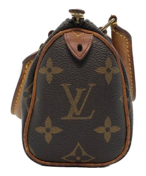 LOUIS VUITTON（ルイ ヴィトン）LOUIS VUITTON (ルイ ヴィトン) モノグラム ミニ スピーディ ミニハンドバック ブラウンの古着・服飾アイテム