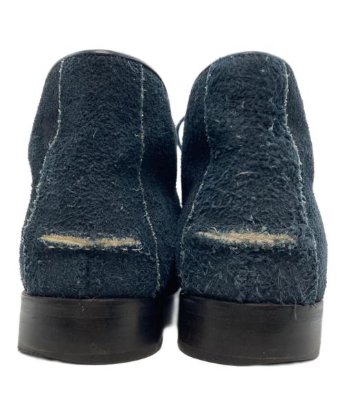 BEAUTIFUL SHOES（ビューティフルシューズ）beautiful shoes (ビューティフルシューズ) レザーブーツ ネイビー サイズ:26 2/1の古着・服飾アイテム