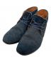 beautiful shoes（ビューティフルシューズ）の古着「レザーブーツ」｜ネイビー