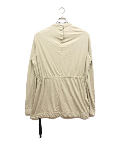 RICK OWENS（リックオウエンス）RICK OWENS (リックオウエンス) プリントカットソー ベージュ サイズ:XXLの古着・服飾アイテム