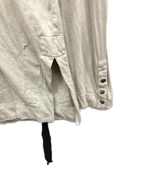 RICK OWENS（リックオウエンス）RICK OWENS (リックオウエンス) プリントカットソー ベージュ サイズ:XXLの古着・服飾アイテム