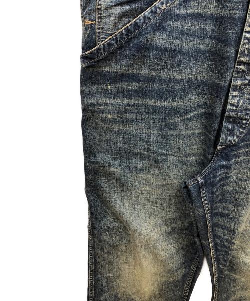 RRL（ダブルアールエル）RRL (ダブルアールエル) RAILROAD LOWBACK OVERALLS インディゴ サイズ:XLの古着・服飾アイテム