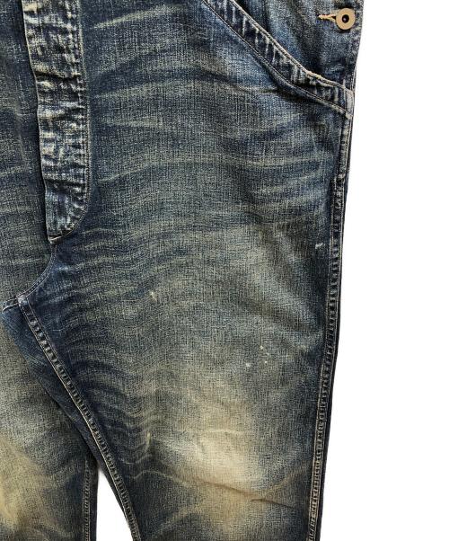 RRL（ダブルアールエル）RRL (ダブルアールエル) RAILROAD LOWBACK OVERALLS インディゴ サイズ:XLの古着・服飾アイテム
