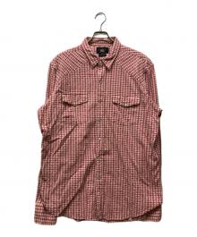 RRL（ダブルアールエル）の古着「ウエスタンシャツ」｜レッド