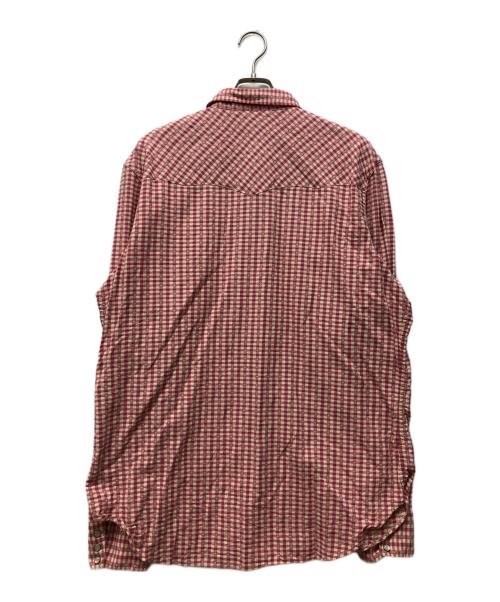 RRL（ダブルアールエル）RRL (ダブルアールエル) ウエスタンシャツ レッド サイズ:XLの古着・服飾アイテム