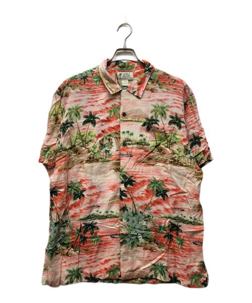 RRL（ダブルアールエル）RRL (ダブルアールエル) ハワイアンシャツ ピンク サイズ:XLの古着・服飾アイテム