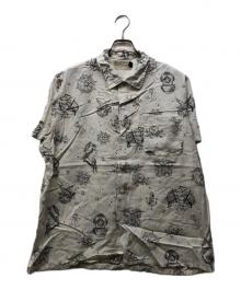 RRL（ダブルアールエル）の古着「Limited Printed Twill Camp SHRTS」｜ホワイト
