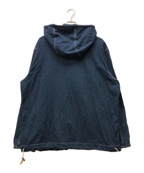 RRL（ダブルアールエル）RRL (ダブルアールエル) プルオーバーパーカー インディゴ サイズ:XLの古着・服飾アイテム