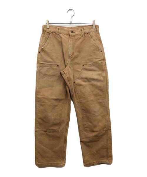 CarHartt（カーハート）CarHartt (カーハート) ダブルニーパンツ ベージュ サイズ:31×30の古着・服飾アイテム