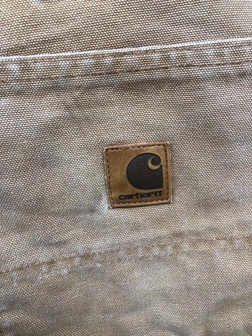 CarHartt（カーハート）CarHartt (カーハート) ダブルニーパンツ ベージュ サイズ:31×30の古着・服飾アイテム