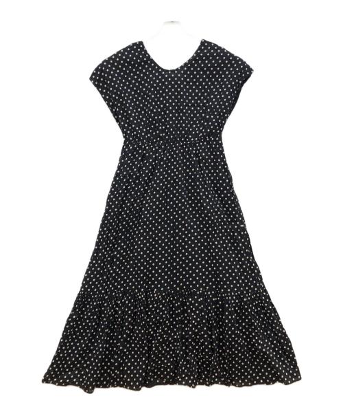 ne quittez pas（ヌキテパ）ne quittez pas (ヌキテパ) ノースリーブワンピース ブラック サイズ:Mの古着・服飾アイテム