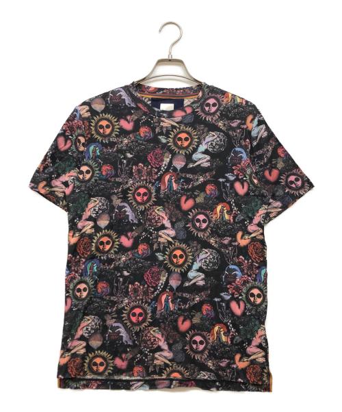 PAUL SMITH（ポールスミス）Paul Smith (ポールスミス) psychedelic sun allover ブラック サイズ:Mの古着・服飾アイテム