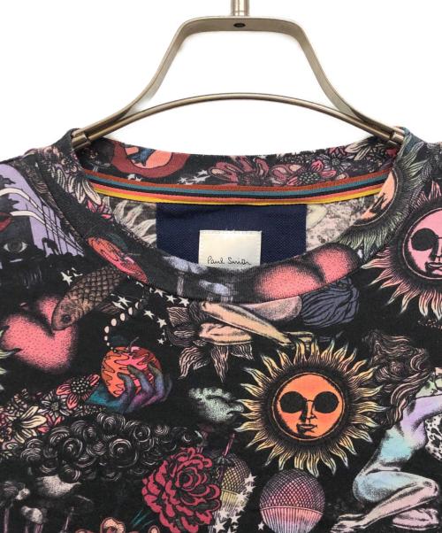 PAUL SMITH（ポールスミス）Paul Smith (ポールスミス) psychedelic sun allover ブラック サイズ:Mの古着・服飾アイテム