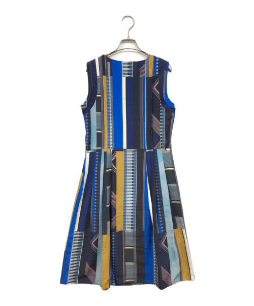 PAUL SMITH（ポールスミス）Paul Smith (ポールスミス) 総柄ノースリーブワンピース マルチカラー サイズ:42の古着・服飾アイテム