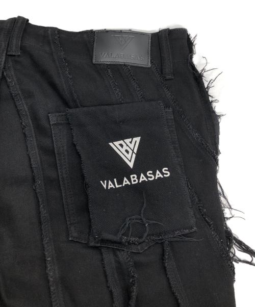 VALABASAS（バラバサス）VALABASAS (バラバサス) デニムパンツ ブラック サイズ:34の古着・服飾アイテム