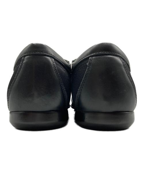 Salvatore Ferragamo（サルヴァトーレ フェラガモ）Salvatore Ferragamo (サルヴァトーレ フェラガモ) ローカットスニーカー ブラック サイズ:8 1/28 EEEの古着・服飾アイテム