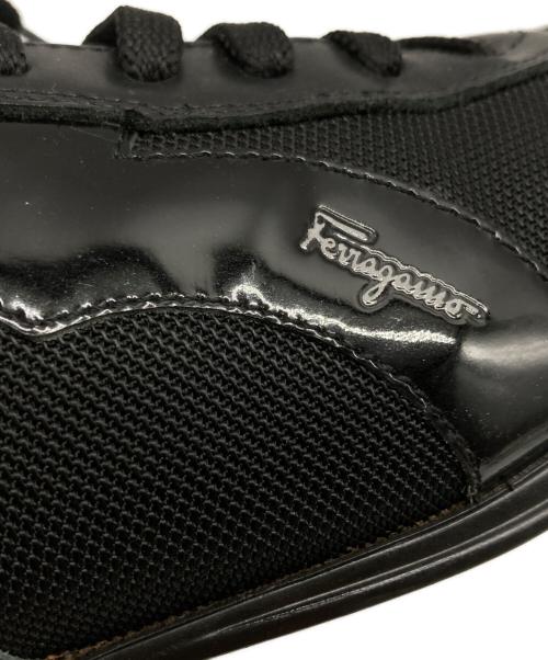 Salvatore Ferragamo（サルヴァトーレ フェラガモ）Salvatore Ferragamo (サルヴァトーレ フェラガモ) ローカットスニーカー ブラック サイズ:8 1/28 EEEの古着・服飾アイテム