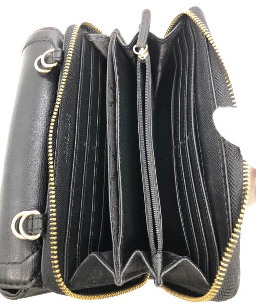 MICHAEL KORS（マイケル・コース）MICHAEL KORS (マイケル・コース) ショルダーバッグ ブラックの古着・服飾アイテム