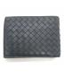 BOTTEGA VENETA (ボッテガベネタ) イントレチャート二つ折り財布 ブラック：20000円