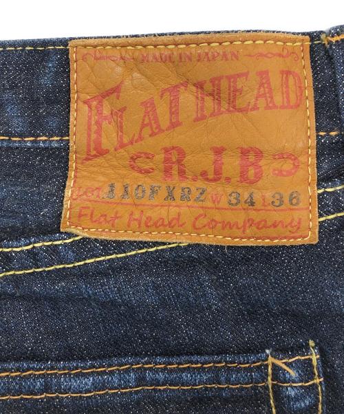 THE FLAT HEAD（ザ・フラットヘッド）THE FLAT HEAD (ザ・フラットヘッド) 110FXRZ デニムパンツ インディゴ サイズ:34×36の古着・服飾アイテム