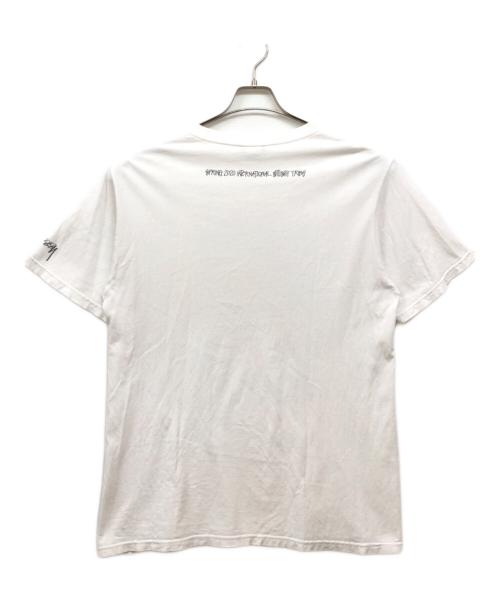stussy（ステューシー）stussy (ステューシー) プリントTシャツ ホワイト サイズ:Mの古着・服飾アイテム