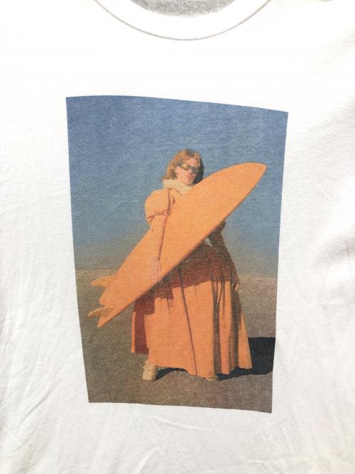 stussy（ステューシー）stussy (ステューシー) プリントTシャツ ホワイト サイズ:Mの古着・服飾アイテム