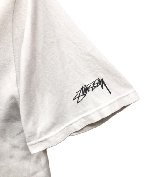 stussy（ステューシー）stussy (ステューシー) プリントTシャツ ホワイト サイズ:Mの古着・服飾アイテム