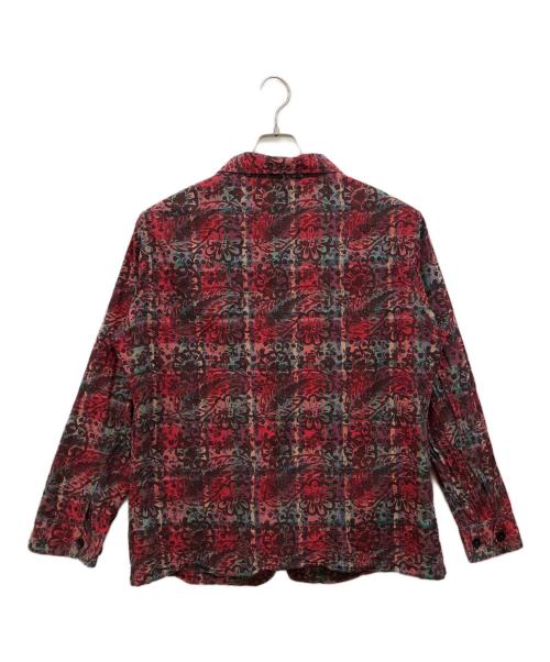 South2 West8（サウスツー ウエストエイト）south2 west8 (サウスツー ウエストエイト) Pen Jacket Batik Over Print レッド サイズ:Sの古着・服飾アイテム