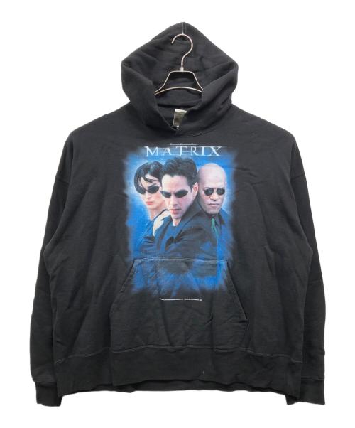 SAINT MICHAEL（セントマイケル）SAINT MICHAEL (セントマイケル) 25AW THE MATRIX HOODIE ブラック サイズ:XXLの古着・服飾アイテム