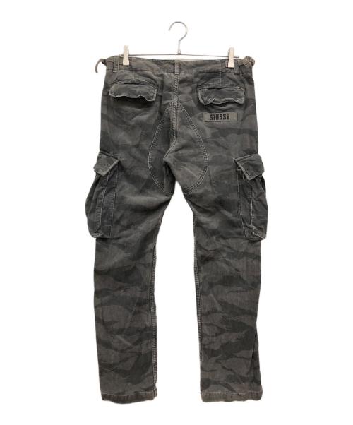 stussy（ステューシー）stussy (ステューシー) コーデュロイカーゴパンツ グレー サイズ:32の古着・服飾アイテム