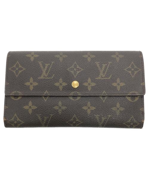 LOUIS VUITTON（ルイ ヴィトン）LOUIS VUITTON (ルイ ヴィトン) モノグラム ポルトフォイユ・インターナショナル ブラウンの古着・服飾アイテム
