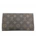 LOUIS VUITTON (ルイ ヴィトン) モノグラム ポルトフォイユ・インターナショナル ブラウン：15000円