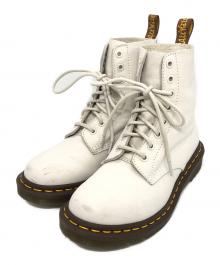 Dr.Martens（ドクターマーチン）の古着「PASKAL 8ホールブーツ」｜ホワイト