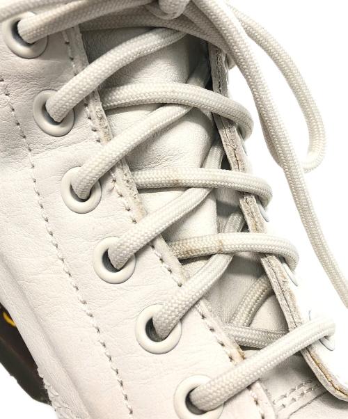Dr.Martens（ドクターマーチン）Dr.Martens (ドクターマーチン) PASKAL 8ホールブーツ ホワイト サイズ:UK4の古着・服飾アイテム