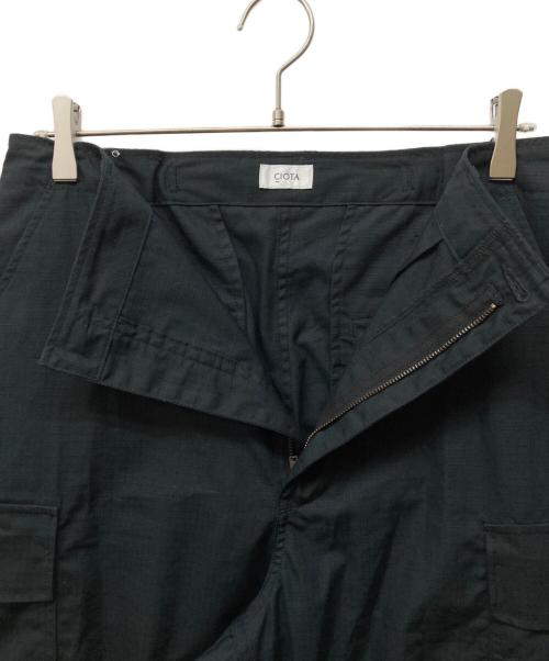 CIOTA（シオタ）CIOTA (シオタ) JUNGLE FATIGUE PANTS ブラック サイズ:4の古着・服飾アイテム